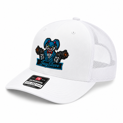 JaySteve “Deadshot Bunny” Trucker Hat – Icy White Edition