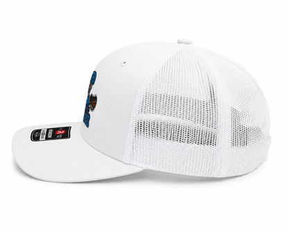 JaySteve “Deadshot Bunny” Trucker Hat – Icy White Edition